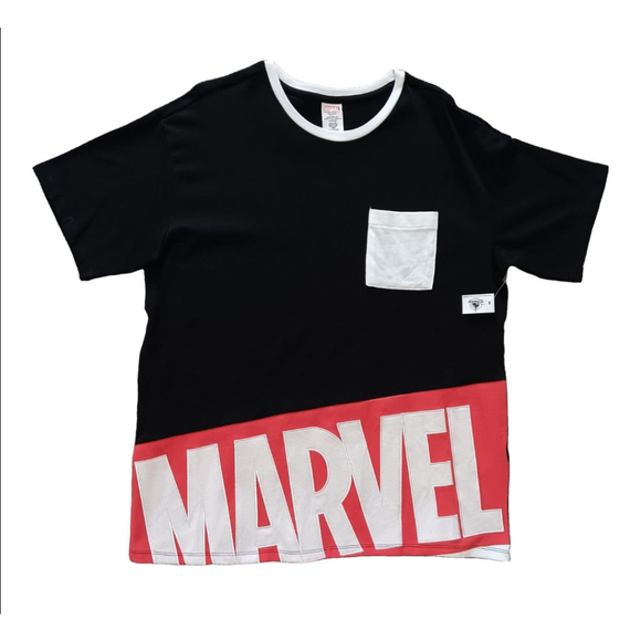 Marvel Other - Men's Marvel T-Shirt Size L Black and White